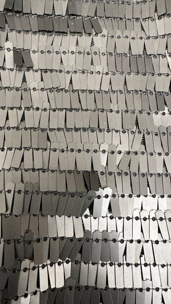 Пайеточная ткань на сетке палочка (чёрная матовая) 345 в интернет-магазине  IrisTextil