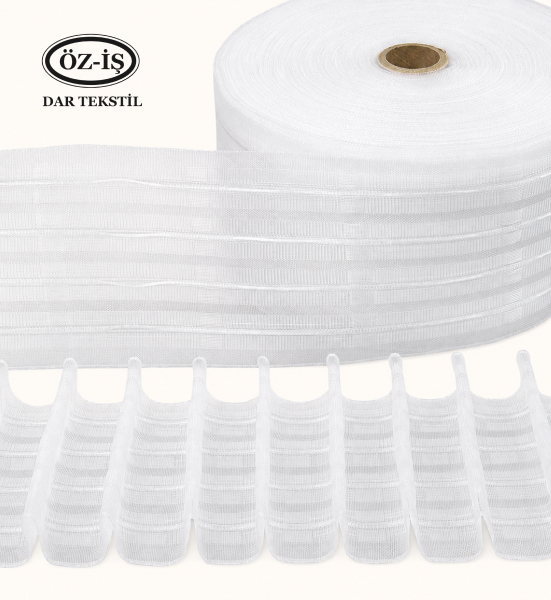 Шторна стрічка 10 см від Iris Textil